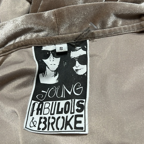 Young fabulous & broke velvet duster - Picture 6 of 6